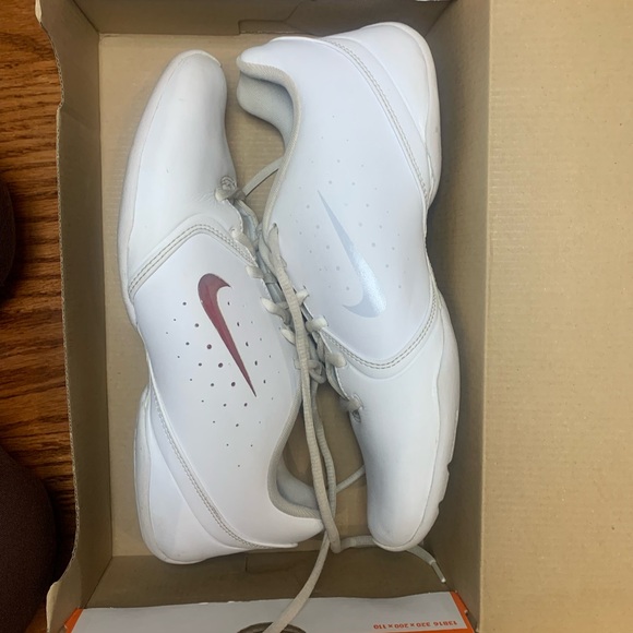 Nike White and red Athletic Shoes - Picture 2 of 9